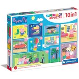 Clementoni Puzzle 10 IN 1 Peppa pig Cene