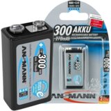 Ansmann NiMH Punjiva baterija 6F22 tip 300 maxE, 9 V, 300 mAh | Eponuda.com