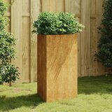 Maison Chic Vrtno korito - Greda - Cvetlični Lonec 50x43x75 cm corten jeklo, (21789989) | Shoptok.si