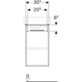 Geberit Ormarić Selnova Square 39,6x55,7x22,6 500.183.01.1