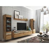 P & B Dnevni Regal Vera, Barva Hrasta, 4-Delno, Led | Shoptok.si