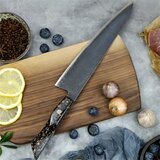  Damaščanski kuhinjski nož KU-37427 - Kiritsuke / Crna / Zlatna KP37427 | shoptok.hr
