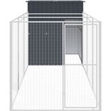  za pse s igralištem antracit 165 x 455 x 181 cm čelična | Eponuda.com