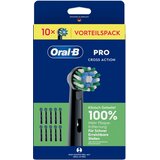 Oral-b nadomestne glave Pro CrossAction crne barve, pakiranje s 10 kosi | Shoptok.si