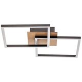 BRILONER 3210-014 - led prigušiva stropna svetiljka frame 2xLED/11W/230V braon | Eponuda.com