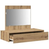 vidaXL Artisan hrast Drvo 83 x 40 x 70 cm Ogledalo Toaletni stol | shoptok.hr