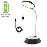  LED punjiva stolna lampa VISUA sa prigušiva LED/5W/5V 3000-5000K crna | Eponuda.com