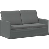  Kauč za dvoje Tamnosiva 150 x 81 x 82 cm Tkanina Slike