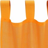 Voile zavjese s petljama 2 kom narančaste 140x245 cm | Shoptok.si