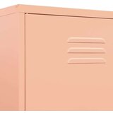vidaXL Garderobna omara roza 90x50x180 cm jeklo | Shoptok.si