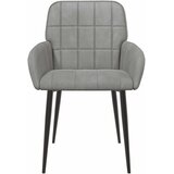  Trpezarijske stolice 4 pcs Baršun Svjetlosiva 57 x 50 x 85 cm | Eponuda.ba