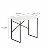 Hanah home Radni sto Modena White | Eponuda.com