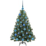  Umjetno božićno drvce s stalakom Zelena 120 cm PE i PVC | shoptok.hr