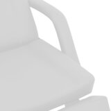 Kozmetička stolica od umjetne kože bijela 180 x 62 x 78 cm | Eponuda.com