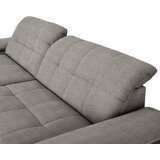 CARRYHOME KOTNA SEDEŽNA GARNITURA, tkanina siva | Shoptok.si