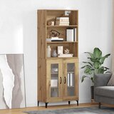  Highboard Umjetnički hrast 69,5 x 34 x 180 cm Konstruirano drvo Cijene
