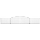  Lučne gabionske košare 9 kom 400x50x60/80 cm pocinčano željezo | Eponuda.com