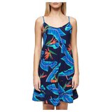 Superdry Kratke obleke Robe courte sans manches bleu marine Modra Cene