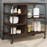 vidaXL Kuhinjska kolica boja hrasta 100x45x89 5 cm konstruirano drvo | shoptok.hr