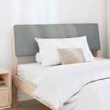  Tapecirani uzglavlje Svijetlo siva 100 cm Čvrsto borovo drvo | shoptok.hr