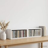  Stalak za CD-ove 2 kom. Bijela 40 x 17 x 17 cm Cijene