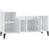 TV omarica visok sijaj bela 100x35x55 cm inženirski les, (20734729) | Shoptok.si