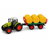  Remote Controlled RC Farm Tractor with Hay Bale Trailer and Lights 1:24 | Shoptok.si