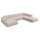 Cosmopolitan Design Bež kutna garnitura (s desnim kutom/u obliku slova "U") Chicago – | shoptok.hr