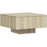  Stolić za kavu boja hrasta 60 x 60 x 31,5 cm konstruirano drvo | Eponuda.ba