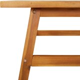  2-dijelna vrtna garnitura od masivnog bagremovog drva Smeđa #N/A | shoptok.hr