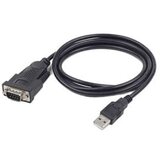  USB to DB9M serial port converter cable, black, GEMBIRD, 1,5m UAS-DB9M-02 | Eponuda.ba