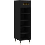 Maison Chic Omarica za obutev - Kopa za čevlje črna 30x35x105 cm inženirski les, (21777730) | Shoptok.si