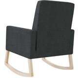  Gugalni stol črno blago, (20702334) | Shoptok.si