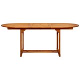  Vrtni stol od masivnog bagremovog drva (150-200) x 100 x 75 cm | Eponuda.ba