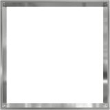  Ograda oko Travnjaka Srebrno 50 x 50 x 13 cm Cinkani čelik | Eponuda.com