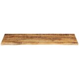 Stolna ploča 140x60x2,5 cm masivno drvo manga sa živim rubom | shoptok.hr