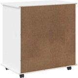  Mobilni ormar Bijelo 63,5 x 39 x 65,5 cm Čvrsto borovo drvo | Eponuda.ba