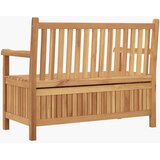  Vrtna klupa s pohranom 114 x 60 x 90 cm Čvrsto teak drvo | shoptok.hr