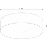 Brilagi - LED plafonsko svetlo SIRIJA LED/36W/230V prečnik 45 cm bela | Eponuda.com