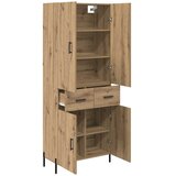 Highboard Umjetnički hrast 69,5 x 34 x 180 cm Konstruirano drvo Slike