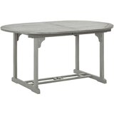  Vrtni stol sivi 200 x 100 x 75 cm od masivnog bagremovog drva | shoptok.hr
