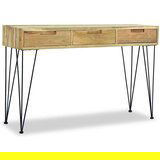 Konzolni Stol 120x35x76 cm Masivna Tikovina | shoptok.hr