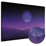  Slika - Futuristic landscape 2 (1 Part) Wide 60x40 Premium Print | shoptok.hr