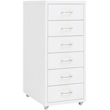  Mobilni ormarić za spise bijeli 28 x 41 x 69 cm metalni | Eponuda.com