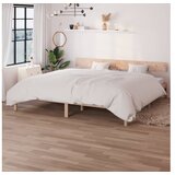  Posteljni okvir iz trdne borovine 200x200 cm | Shoptok.si