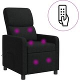 Fotelja s nagibom Crna Tkanina | shoptok.hr