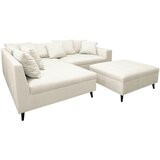 MID.YOU KOTNA SEDEŽNA GARNITURA, mikrovlakna svetlo siva | Shoptok.si