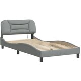  Okvir kreveta s LED-om bez madraca Hvar 100x200 cm od tkanine | shoptok.hr