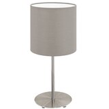 Eglo 54745 - Stona lampa ANADIA 1xE14/40W/230V taupe/mat hrom | Eponuda.com