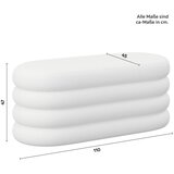 Bessagi Home Klop Za Pred Posteljo Lorena, Bež, Prostor Za Shranjevanje | Shoptok.si